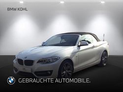 Weiss Gebraucht 2016 BMW 218 Sport Line Cabrio | 19.390 € (Fairer Preis)
