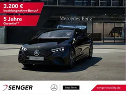 Unilack schwarz Gebraucht 2024 Mercedes EQE350 AMG Limousine | 52.980 € (Fairer Preis)