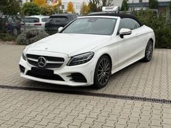 Weiß Gebraucht 2023 Mercedes C180 AMG Cabrio | 38.100 € (Guter Preis)