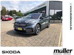 Grau (graphite grau metallic) Gebraucht 2025 Skoda Enyaq iV SportLine SUV | 51.990 € (Fairer Preis)