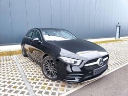 Schwarz Gebraucht 2020 Mercedes A200 AMG line Limousine | 19.999 € (Fairer Preis)
