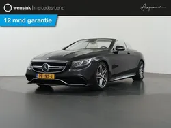 Schwarz Gebraucht 2017 Mercedes S63 AMG AMG Cabrio | 114.850 €