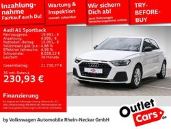 Weiß Gebraucht 2020 Audi A1 Sportback Advanced Kleinwagen | 19.492 € (Fairer Preis)
