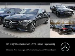 Metalliclack obsidianschwarz Gebraucht 2023 Mercedes C220 Avantgarde Kombi | 33.690 € (Guter Preis)