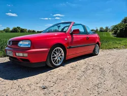 Rot Gebraucht 1995 VW Golf Cabriolet Cabrio | 4.150 €