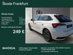 Weiß Neu 2025 Skoda Scala Drive Kleinwagen | 23.480 € (Superpreis)
