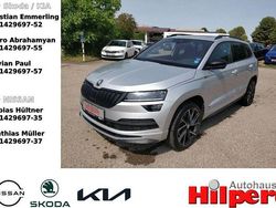 Silber Gebraucht 2021 Skoda Karoq SportLine SUV | 27.440 € (Teuer)