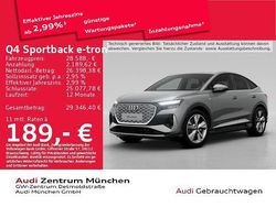 Taifungrau metallic Gebraucht 2022 Audi Q4 Sportback e-tron Ambiente SUV | 28.588 € (Guter Preis)