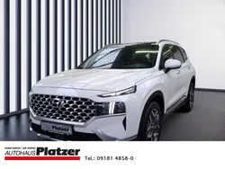 Weiss Gebraucht 2023 Hyundai Santa Fe Prime SUV | 42.980 € (Guter Preis)