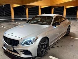 Grau Gebraucht 2019 Mercedes C180 AMG line Coupé | 26.499 € (Guter Preis)