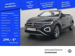 Deep black Gebraucht 2024 VW T-Roc Cabriolet Goal Cabrio | 33.980 € (Fairer Preis)