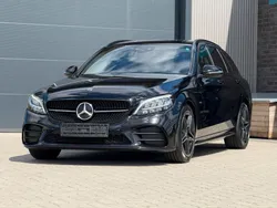 Schwarz Gebraucht 2021 Mercedes C220 AMG line Limousine | 26.199 € (Guter Preis)