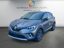 Stahlgrau metallic, black pearlschwarz metallic Gebraucht 2023 Renault Captur Techno SUV | 24.470 € (Etwas zu teuer)