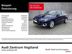 Navarrablau metallic Gebraucht 2023 Audi A3 Sportback Advanced Plus Limousine | 29.980 € (Fairer Preis)