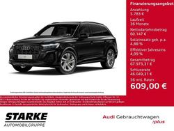 Schwarz (mythosschwarz metallic) Gebraucht 2025 Audi Q7 Ambiente SUV | 65.930 € (Etwas zu teuer)
