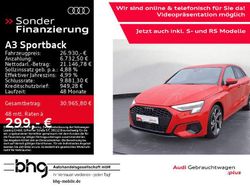 Tangorot metallic Gebraucht 2021 Audi A3 Advanced Limousine | 26.930 € (Etwas zu teuer)