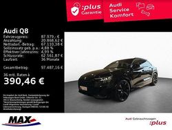 Mythosschwarz metallic Gebraucht 2024 Audi Q8 Ambiente SUV | 87.979 €