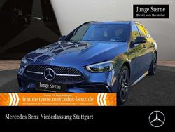 Blau Gebraucht 2023 Mercedes C300e AMG Limousine | 39.990 € (Fairer Preis)