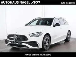 Unilack polarweiß Gebraucht 2024 Mercedes C300e AMG line Kombi | 45.849 € (Fairer Preis)