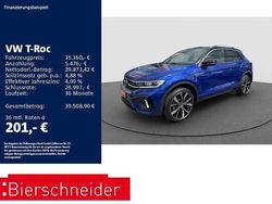 Blau Gebraucht 2024 VW T-Roc R-line SUV | 35.350 € (Etwas zu teuer)