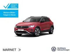 Kings red metallic/schwarz Gebraucht 2024 VW T-Roc Move SUV | 28.430 € (Guter Preis)