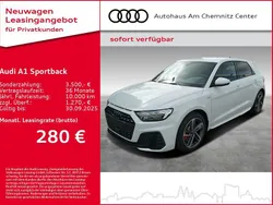 Weiß Neu 2025 Audi A1 Sportback S-Line Kleinwagen | 31.990 € (Guter Preis)