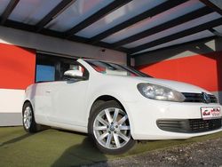 Weiß Gebraucht 2013 VW Golf Cabriolet Basis Cabrio | 5.495 € (Fairer Preis)