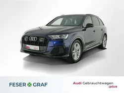 Navarrablau metallic Gebraucht 2021 Audi Q7 S-Line SUV | 47.398 € (Guter Preis)