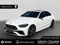 Weiß Gebraucht 2024 Mercedes C300 AMG Limousine | 51.250 € (Etwas zu teuer)