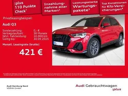 Blau (2d navarrablau metallic) Gebraucht 2025 Audi Q3 S-Line SUV | 39.481 € (Guter Preis)