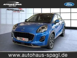 Dynamicblau (metallic) Gebraucht 2021 Ford Puma Titanium SUV | 17.490 € (Fairer Preis)