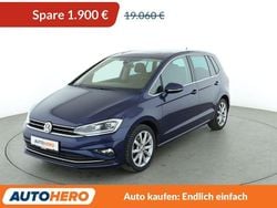 Blau Gebraucht 2018 VW Golf Sportsvan Highline Van / Kleinbus | 17.160 € (Fairer Preis)