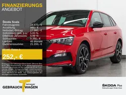 Rot Gebraucht 2022 Skoda Scala Monte Carlo Kleinwagen | 18.970 € (Fairer Preis)