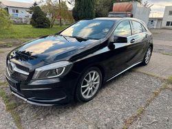 Schwarz Gebraucht 2015 Mercedes A220 AMG line Kleinwagen | 10.600 € (Guter Preis)