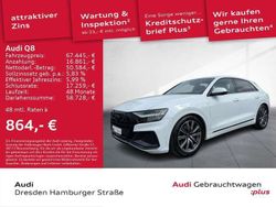 Gletscherweiß metallic Gebraucht 2022 Audi Q8 Ambiente SUV | 68.450 € (Etwas zu teuer)