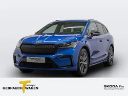 Blau Gebraucht 2021 Skoda Enyaq iV SportLine SUV | 27.260 € (Etwas zu teuer)