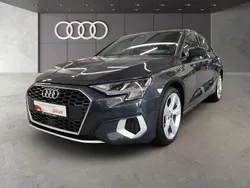 Manhattangrau metallic Gebraucht 2022 Audi A3 Sportback e-tron Advanced Limousine | 25.450 € (Fairer Preis)