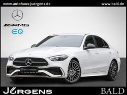 Polarweiß Gebraucht 2024 Mercedes C200 AMG Limousine | 43.330 € (Etwas zu teuer)
