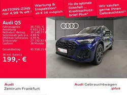 Blau Gebraucht 2023 Audi Q5 S-Line SUV | 36.750 € (Superpreis)