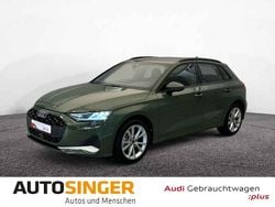 Distriktgrün metallic Gebraucht 2024 Audi A3 Sportback Advanced Plus Limousine | 32.940 € (Fairer Preis)