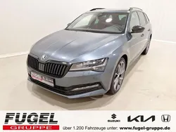 Quarzgrau metallic Gebraucht 2021 Skoda Superb SportLine Kombi | 28.799 € (Fairer Preis)