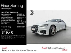 Gletscherweiß metallic Gebraucht 2024 Audi S6 Ambiente Limousine | 62.890 € (Fairer Preis)