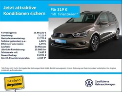 Gold Gebraucht 2017 VW Golf Sportsvan Sound Van / Kleinbus | 15.881 € (Fairer Preis)
