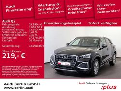 Schwarz Gebraucht 2024 Audi Q2 Advanced Plus SUV | 39.999 € (Teuer)