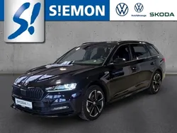 Schwarz Gebraucht 2024 Skoda Octavia SportLine Kombi | 33.430 € (Guter Preis)
