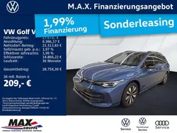 Anemonenblau metallic (metallic) Gebraucht 2024 VW Golf VIII Goal Kombi | 27.679 € (Guter Preis)