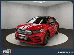 Rot Gebraucht 2024 Skoda Enyaq iV SportlinePlus SUV | 48.990 €