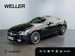 Schwarz Gebraucht 2016 Mercedes SLC180 AMG Cabrio | 27.980 € (Etwas zu teuer)