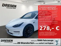 Weiss Gebraucht 2022 Tesla Model 3 Performance Limousine | 32.950 € (Fairer Preis)