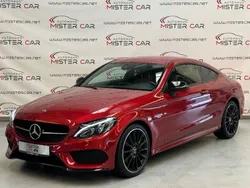Hyazinthrot metalliclack Gebraucht 2018 Mercedes C200 AMG Coupé | 25.490 € (Guter Preis)